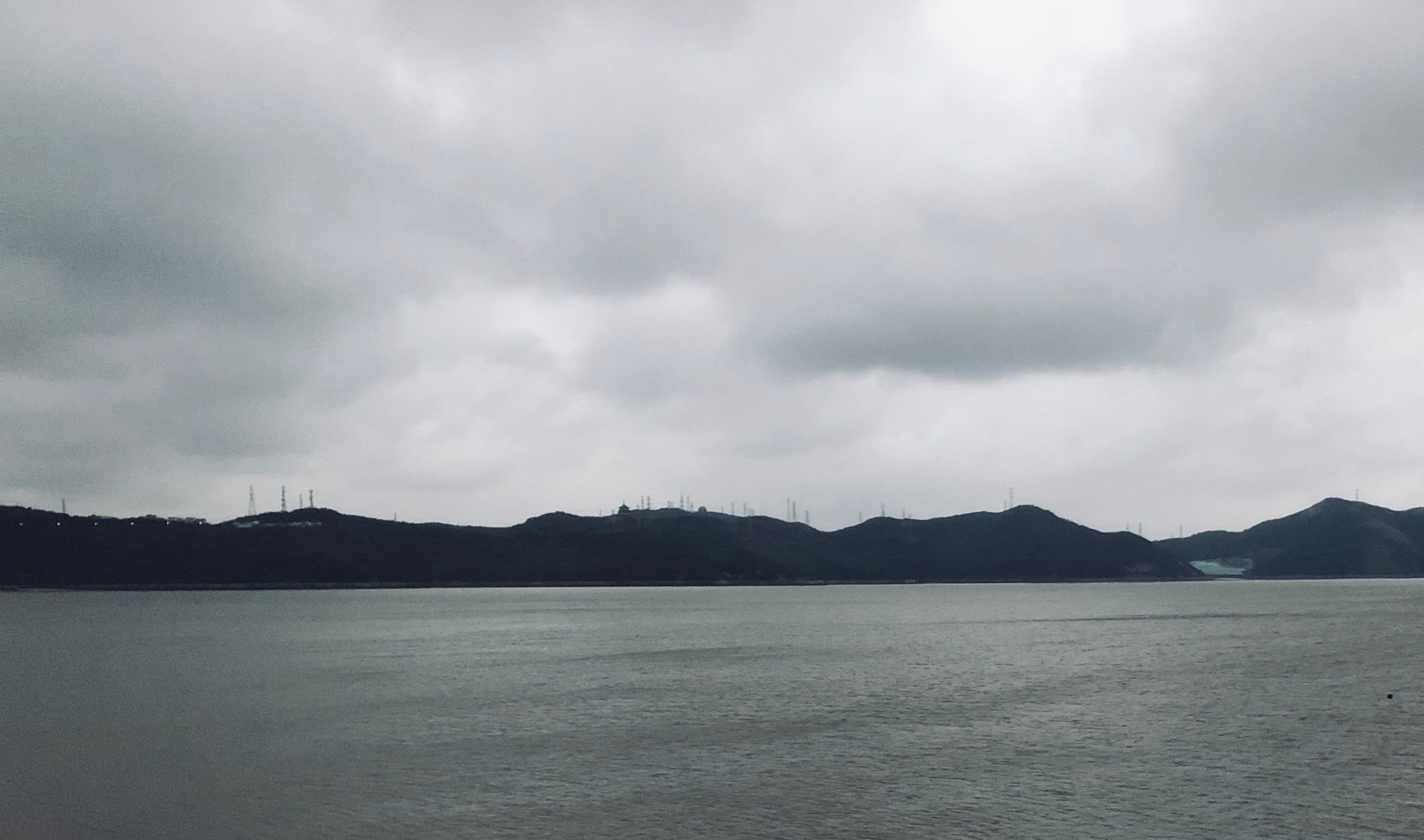 departure - shengsi harbor